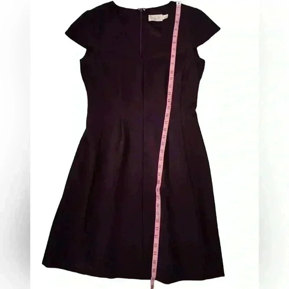 Eliza J Sleeveless Purple Pleated Dress Size 6 - Picture 6 of 15